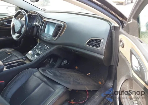 2015 Chrysler 200 C из США, поврежденный, VIN 1C3CCCEG1FN567412